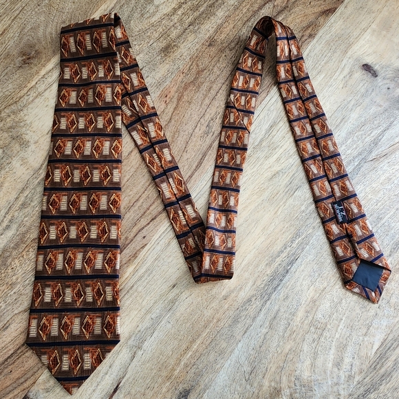 Nordstrom JZ Richards Men's All Silk Made in America Neck Tie - Picture 2 of 10